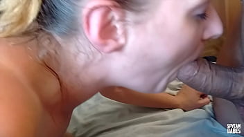 Preview 2 of Grandpa Gay Master Torture - Stepdaughter gives daddy nice blowjob on close up and then is fucked hardcore