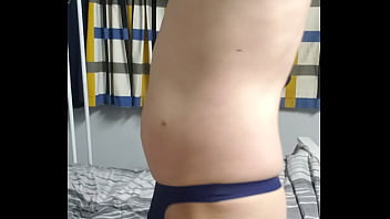 Preview 1 of Forcing Friend Wife And Sex - G-string underware boy
