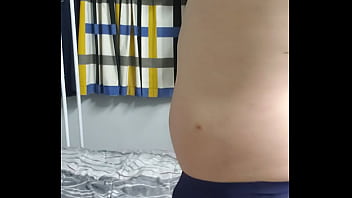 Preview 1 of Hot Sex Gots - Blue G-string underware