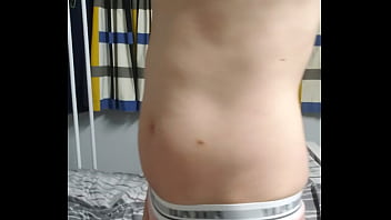 Preview 1 of Lesbian Shitt - Pink underware boy