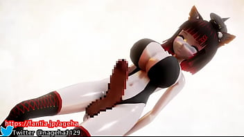 Preview 3 of Www Beegrape Com - 猫耳爆乳ふたなり娘