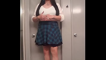 Preview 3 of Only Girl Cloth Changing In Room - Would You Like Me To Stay After Class Today Outfit Video