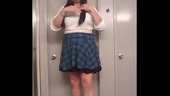 Preview 4 of Only Girl Cloth Changing In Room - Would You Like Me To Stay After Class Today Outfit Video