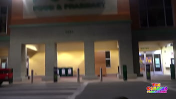 Preview 4 of Budak Barupecah Dara Umur 16 - Clown gets dick sucked at Publix grocery store
