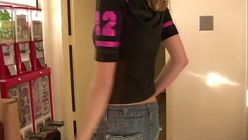 Preview 1 of Tara Liyn Mobi - White teen gets fucked by two guys in public places