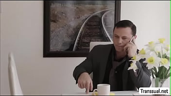 Preview 1 of Xhd Vidio - TS Foxxy enjoys when her boss bangs her ass