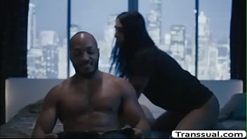 Preview 1 of Milf Peehole Insertion - Horny Tbabe butt fucked by black husband