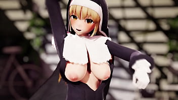 Preview 2 of Ratero Porno - MMD nude III (by Nanohana)