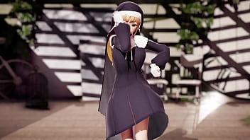 Preview 1 of Ratero Porno - MMD nude III (by Nanohana)
