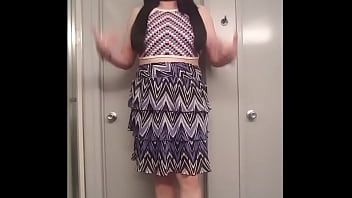 Preview 2 of Cartoon Henrai - Trendy Trans Girl Outfit Video