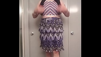 Preview 1 of Cartoon Henrai - Trendy Trans Girl Outfit Video