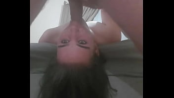 Preview 1 of Ren Azumi Heyzo - Whore gets throated by my cock until she gags