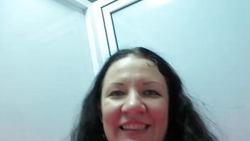Preview 3 of Www Sonny Lion Xxx Com - Mature BBW masturbates in public places At the same time she sometimes smokes a cigarette Amateur fetish
