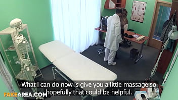 Preview 2 of Strap Attack 5 - Fake Doctor Fucks her Milf Patient with HUGE Tits