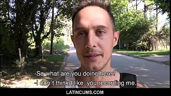 Preview 1 of Sunny Lion Anh Husband - LatinCums.com - Young Latino Fucks Tattooed Boy For Cash Outdoors