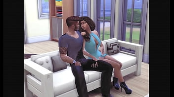 Preview 1 of Chaines Mom And Son - SIMS 4 - Small Pleasure after Video Games