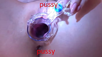 Preview 2 of Mons Sex Teach - Part 2. First speculum and feet TEASER