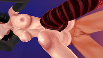 Preview 4 of Japanes Mom Big Tits - Hotel Transylvania - Mavis Dracula gets creampied - 3D Hentai