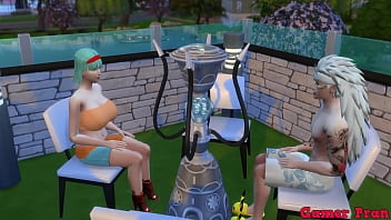 Preview 2 of Jerk Off Table - Hinata y sus amigas Cap 3 Madara fue a la piscina y se consigue a una de sus amigas masturbandose le dice que la puede ayudar dandole duro por el culo