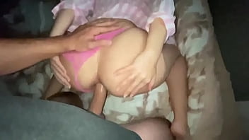 Preview 4 of Ryan Corrner - Homemade Hot Brunette Gets Painful Anal Sex From Big Cock.