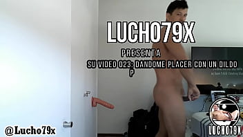 Preview 1 of Lely Rider - DANDOME PLACER CON EL DILDO EN LA PARED