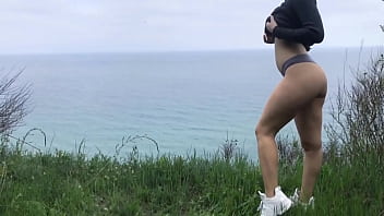 Preview 1 of 3gp Chut Video - Girlfriend with boyfriend on a beach