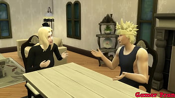 Preview 1 of Bride Peeing Outdoor - Familia Pervertida Cap 7 naruto habla con tsunade para que le diga a sarada para hacer un trio terminan sobre el cillon follandose ala novia de su propio hijo