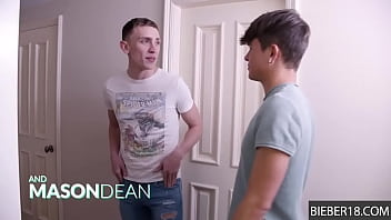 Preview 1 of Kazakhstan Home - Finding some porn magazines makes them horny - Andy Taylor, Mason Dean