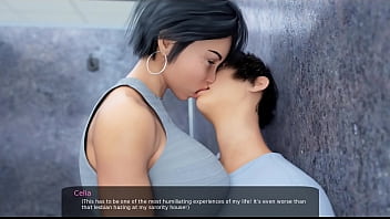 Preview 4 of 4 Man One Women - 26 - Milfy City - V0.6e - Part 26 - Stepsister make cum her stepbrother secretly in his room (dubbing)