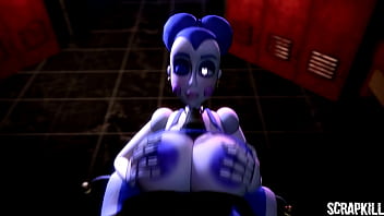 Preview 1 of Abella And Xander Yoga Sex - Ballora x Springtrap fuck - Scrapkill
