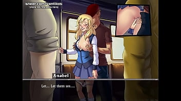 Preview 2 of Pron Sex Parzana Naz - My Little Angel | Horny 18yo blonde teen slut with big tits sucks teacher&#039_s cock and gets fucked in her tight pussy | My sexiest gameplay moments | Part #1