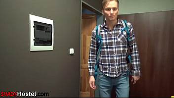 Preview 1 of Duda Mark - Hostel babe spitroasted in trio before skiing