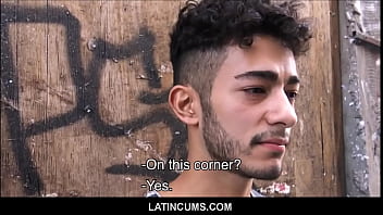 Preview 1 of Xxnse - LatinCums.com - Young Amateur Latin Boy Bam Bam Fucked By Stranger For Money POV