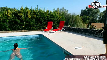 Preview 1 of Indian Porn Wood Need Acting - Deutsches normales M&auml_dchen auf Mallorca am pool gefickt