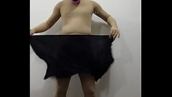 Preview 2 of Mai Asa - Zentai circus penis magic enlargement transform