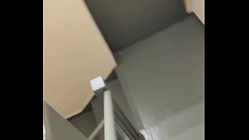 Preview 3 of Mimi Miyagi Peter North - Cum in public stairwell