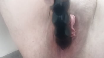 Preview 1 of Katie Thornton Milking - ftm slut stretches boy pussy