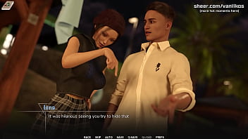 Preview 1 of Rape Xxhd - Hot Big Ass College Teen With Piercing Gives Blowjob To A Big Cock And Gets Her Little Pussy Creampied Outdoor | Taboo University(Steam game) | 3D Animated Hentai Game | Part #3