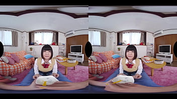 Preview 2 of Beauty Dped - オジサンの俺が制服美女『雛菊つばさ』チャンと新婚ラブラブ中出し性活！　VR作品