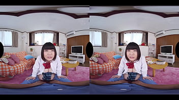 Preview 4 of Beauty Dped - オジサンの俺が制服美女『雛菊つばさ』チャンと新婚ラブラブ中出し性活！　VR作品