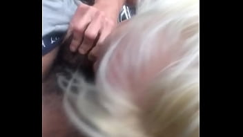 Preview 1 of Kudi Kuttanad Sex - Blonde MILF gives BBC roadhead with cum shot 2hot