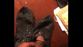Preview 4 of Anna Nicole Porn - STR8 ROOMMATES WORK SOCKS