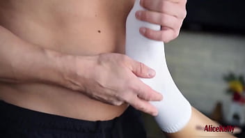Preview 1 of Brste Abgebunden - Foot Fetish: licking feet,  hard Fuck and cum on feet
