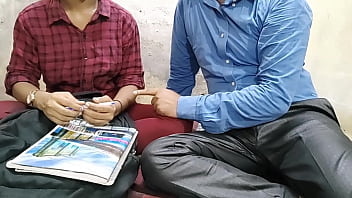 Preview 2 of Galporni Video - कॉलेज के लड़की ने पढ़ाई नहीं की तो टीचर ने अच्छे चोद डाला(हिंदी क्लियर ऑडियो)