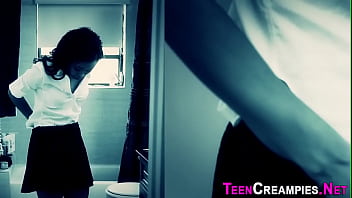 Preview 1 of Pakistani Chodai Dirty Video - Little ebony teen gets pussy cum filled