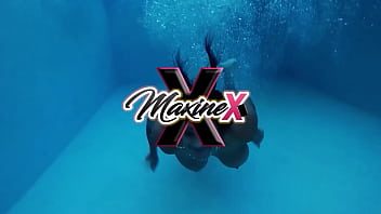 Preview 1 of Mature Vporn - Big Boobs Maxine X Plays With Her Big Tits,  Wet Clit &amp_ Oriental Slit!