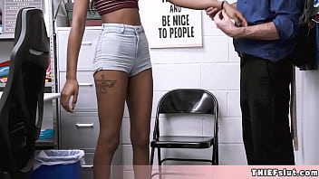 Preview 1 of Black Girls Fuck Big Dildo - This ebony beauty looks innocent but she is far from it