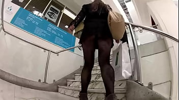 Preview 3 of Miami Femdom Feet - Beautiful Pantyhose Upskirt