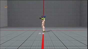 Preview 2 of Dog Sex Ladesh - Poison Swimsuit Costume Appreciation - Street Fighter V