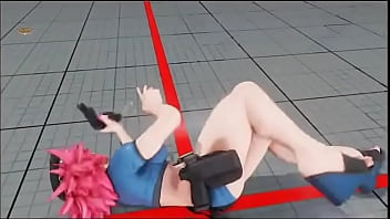 Preview 1 of Dog Sex Ladesh - Poison Swimsuit Costume Appreciation - Street Fighter V